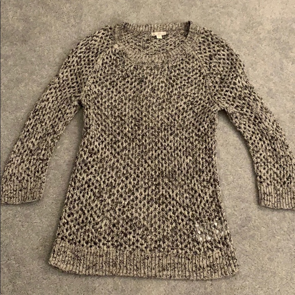 Gap open knit 3/4 length sleeve sweater